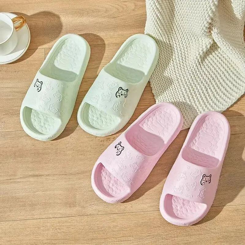 Frauen Sommer EVA Hausschuhe Innen Heim Bad Rutschfest Weich Breit Komfort Paar Hausschuhe Unisex Outdoor Strand Flip Flops Männer Slides