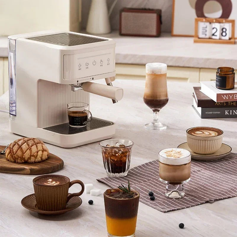 Italienische Espresso-Maschine 2025: 20Bar Semi-Professional - Cappuccino Master Collection