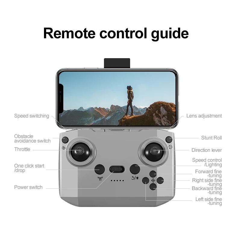 Drohne 2025: Xiaomi Original GT3 8K 5G GPS - Professional HD Aerial Photography Dual Camera Quadcopter Collection