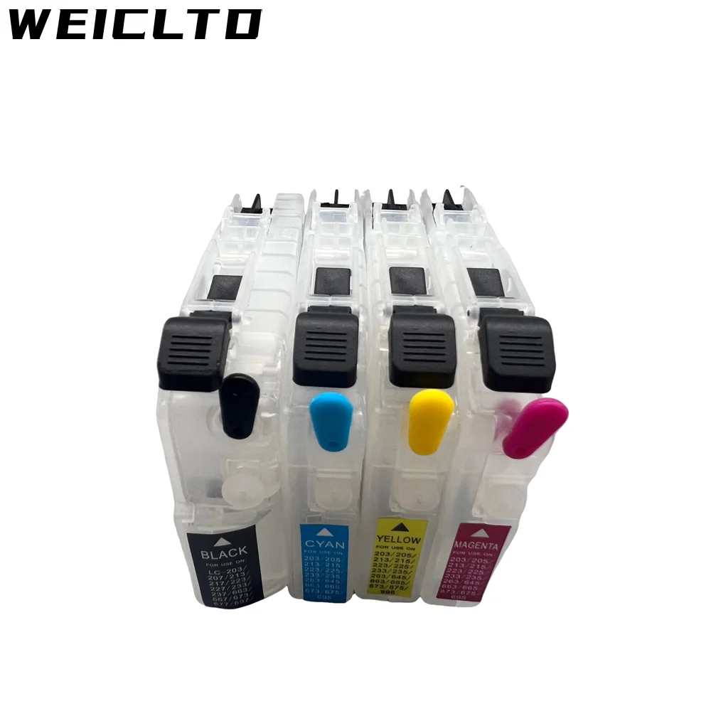 LC223 Refill Ink Cartridge with ARC Chip for Brother DCP-4120 J562 MFC-J4420 J4620 J4625 J5320 J5620 J5625 J5720 J480 J680 J880