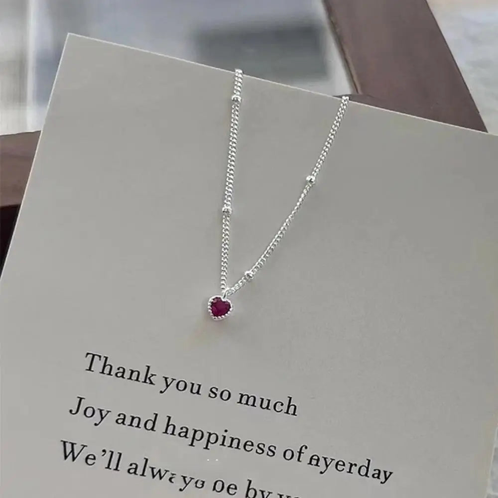 Silver Color Oval Aquamarine Pendant Necklace Ladies Girls Luxury Snake Chain Necklace Fashion Jewelry Gifts For Women New 2024