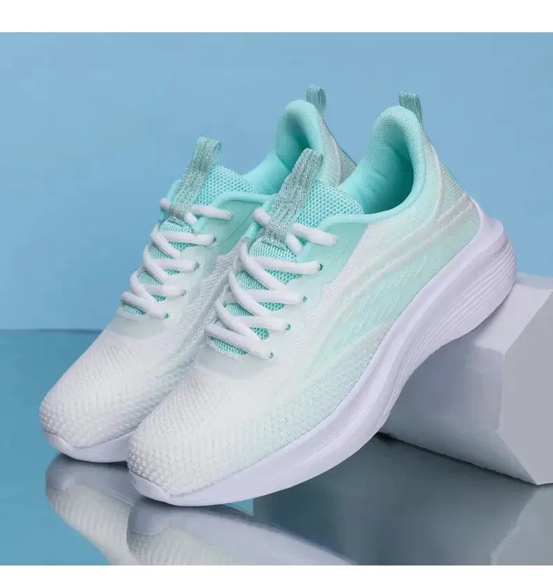 Laufschuhe 2025: Womens Running Shoes Breathable Sport Tennis Sneakers - Athletic Outdoor Gym Training Jogging Walking Shoes Ladies Collection