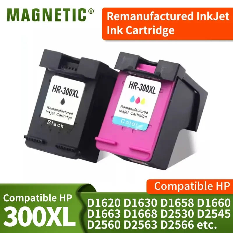 XiongCai 300XL Farbpatrone Premium - XL Kapazität Für HP