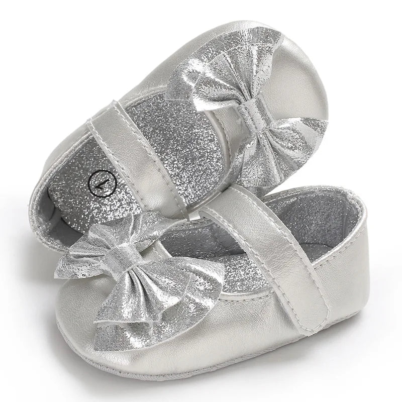 BabyStep Lauflernschuh Schleife - Weiche Sohle 10 Cm