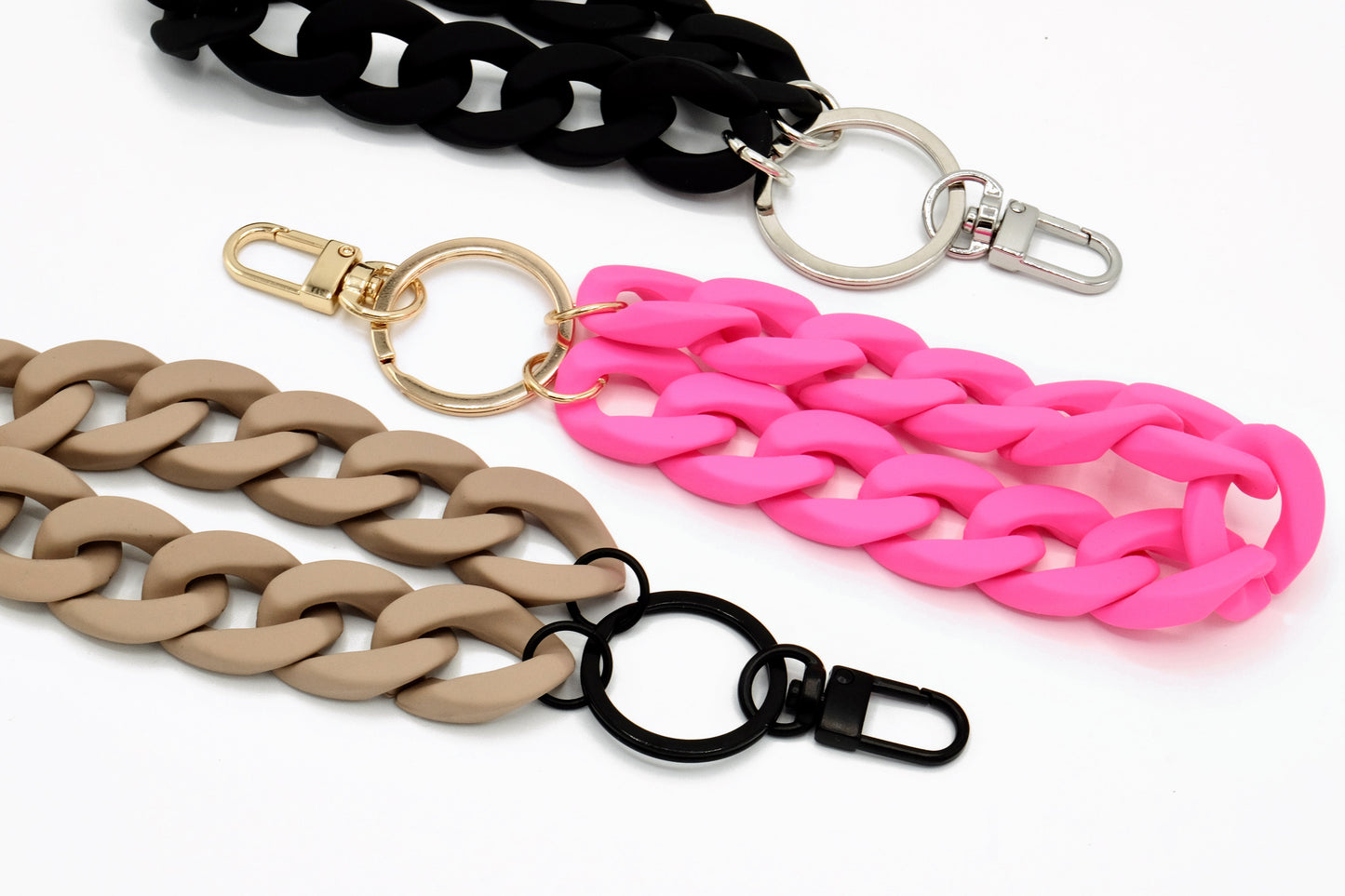 Breloc cu carabină „RUBBER EDITION” Portocaliu Neon