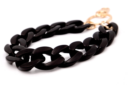 Schlüsselanhänger mit Karabiner Matt Schwarz