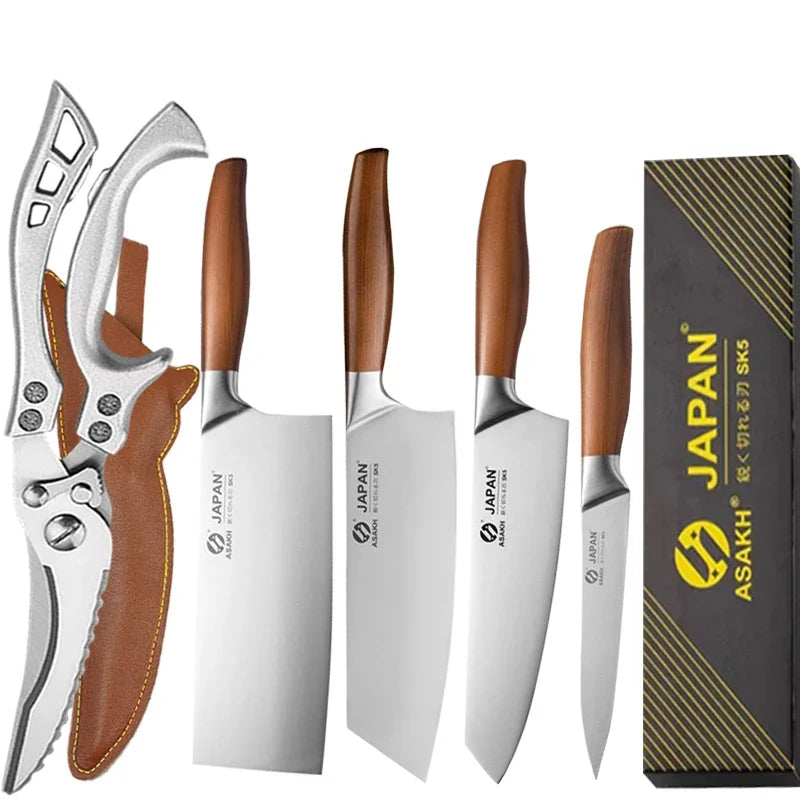Choice Profi Küchenmesser Set - 4 Stück 19.5 cm Edelstahl