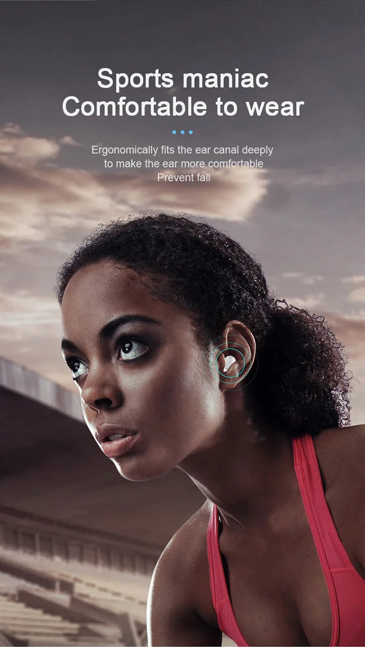 Bluetooth-Kopfhörer 2025: Original A6S TWS Headset Wireless Earphones Bluetooth Headphones - Sport Stereo Fone Bluetooth Earbuds for Xiaomi Huawei iPhone Collection