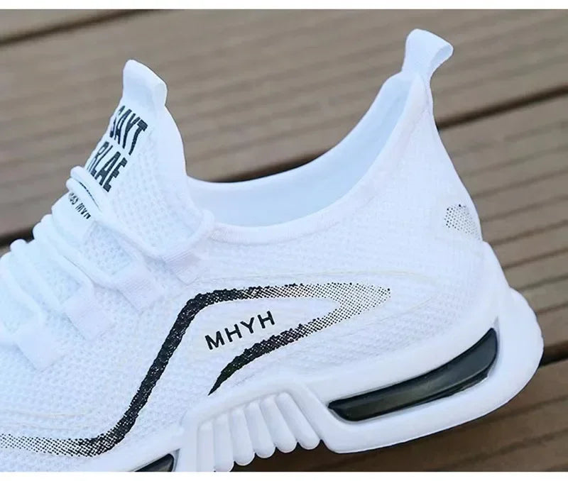 Herren-Slip-On-Sneaker 2025: Rollstep Männer Schuhe Slip on Mode Sneaker Männlich Sport Laufen Schuhe Atmungsaktiv Gym Training Walking Tennis Schuhe Non Slip Workout Flats Kollektion