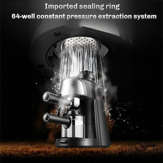 Elektrisch Italienisch Kaffeemaschine 5 Bar Professional Espresso Kaffee Maker Automatisch Semi Automatisch Espresso Cappuccino 220V EU Stecker