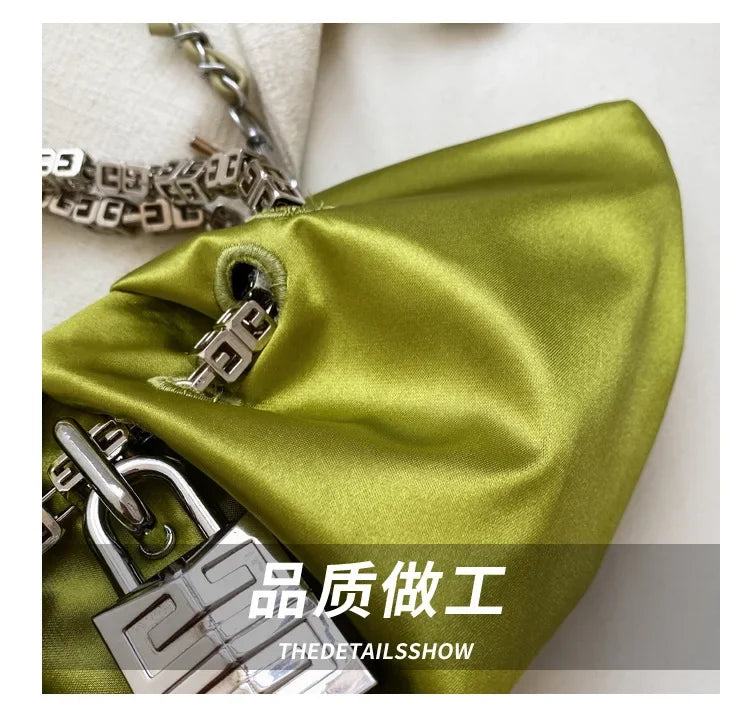 New Fashion Chain Handbags for Women Luxury Crossbody Bag Designer Shoulder Bag Black Female Purse Sac Femme