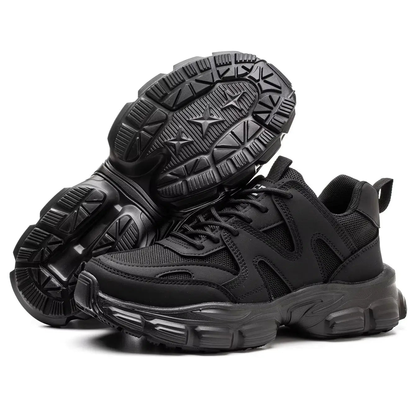 New Women Safety Shoes Anti-smash Anti-puncture Work Shoes Breathable Lightweight Work Sneakers Indestructible Women Shoes Boots