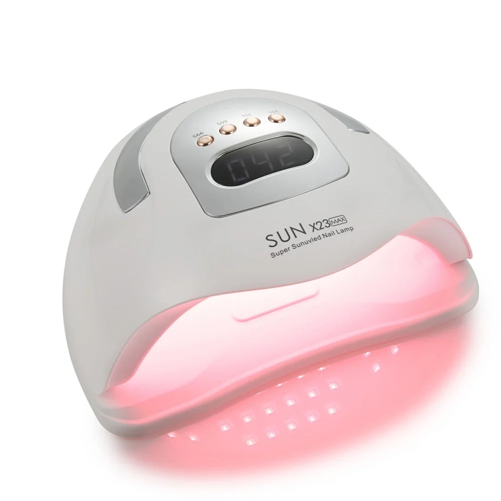 SUN X23Max Nagel Lampe 81LEDs Schnell Trocken UV Licht Für Gel Nägel UV Lampe Für Maniküre Lampe Intelligent Politur Nagel Trockner