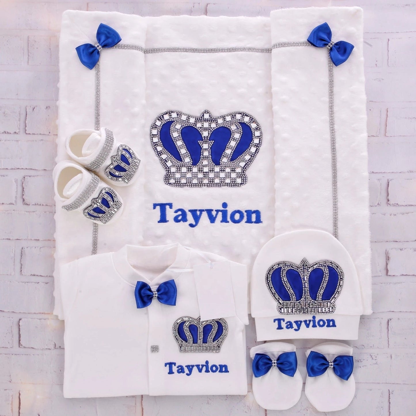 Baby-Outfit-Set 2025: 5-teiliges Spitzen-Baumwoll-Set für Neugeborene - Säuglingspflege-Kollektion