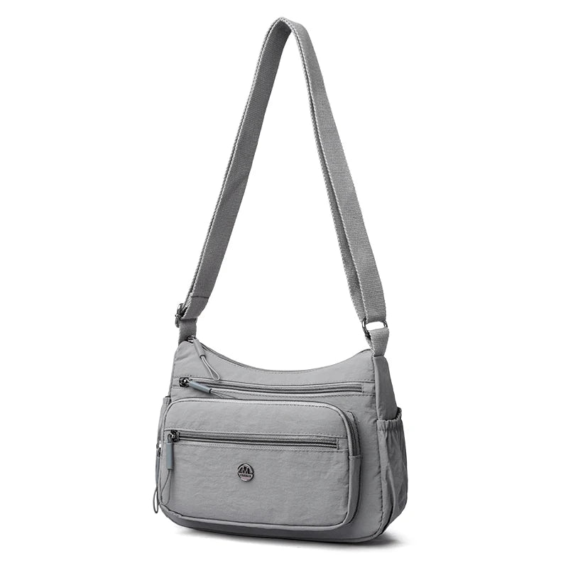New Middle-aged Women's Bags Fashion Shoulder Bags Versatile Nylon Crossbody Bag Large-capacity Mother's Bag for Daily Travel