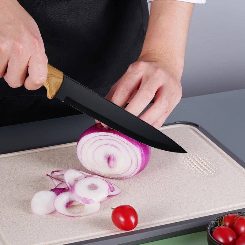 KüchenMeister 17tlg Messer Set Edelstahl - 20cm 17 Teile