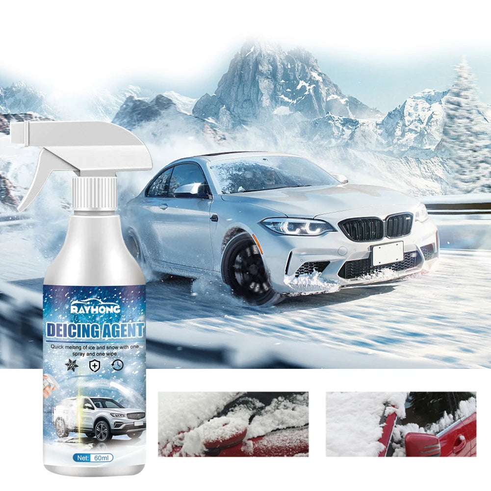 Auto Enteiser Spray Auto Schnee Schmelzmittel Windschutzscheibe Enteiser Spray Auto Entfrosten Schnee Auflösung Reiniger Spray Für Auto Heim Verwendung