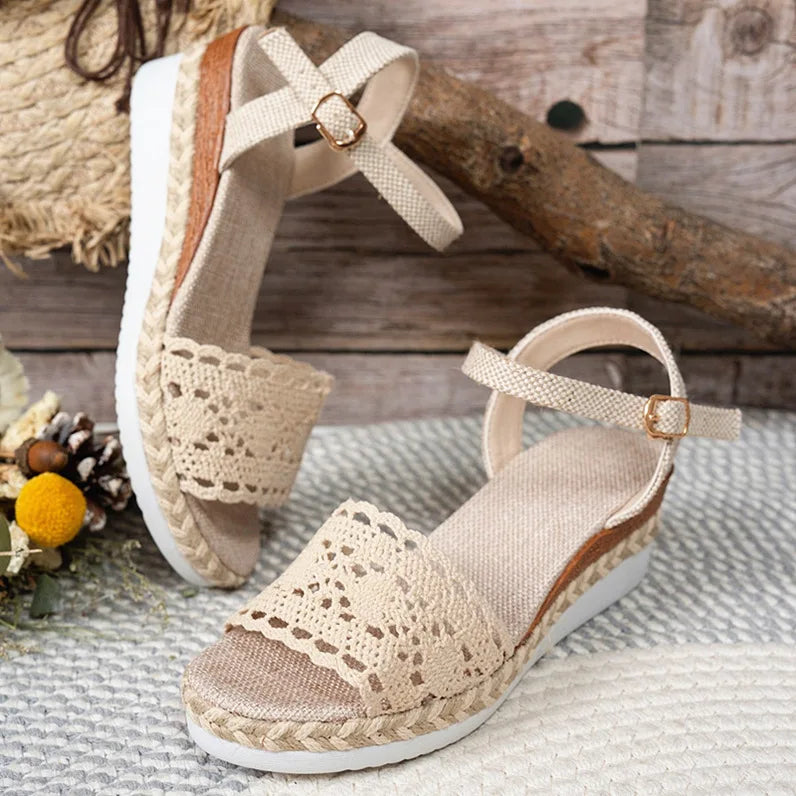 Women Sandals Summer Casual Luxury Flat Sandals Platform Shoes for Women 2025 New Designer Fashion Sandals Sandalias De Mujer