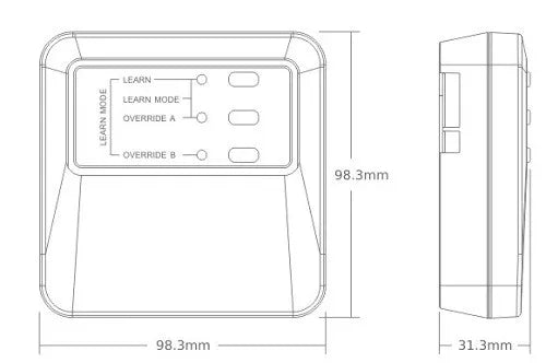 Smart-Thermostat 2025: POER Wireless WiFi Heizung - Digital Temperaturregler Gaskessel Alexa Collection