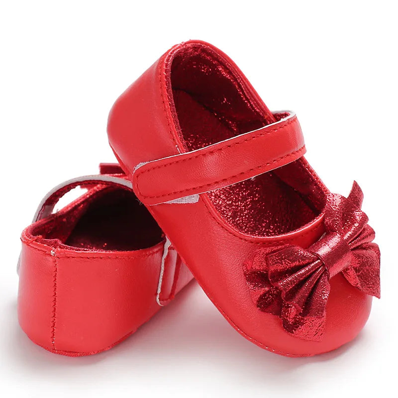 BabyStep Lauflernschuh Schleife - Weiche Sohle 10 Cm