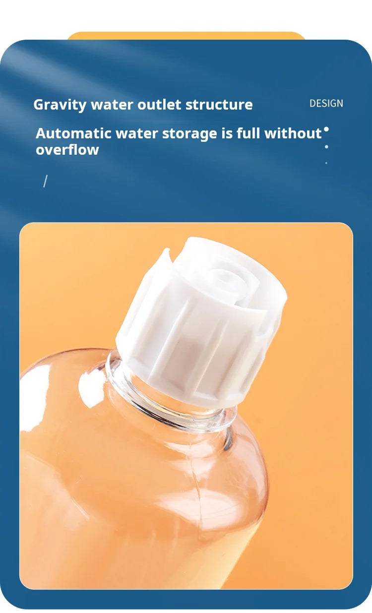 PetHome Trio-Ohr Wasserspender - 1,5L, 5W, kompakt 20cm