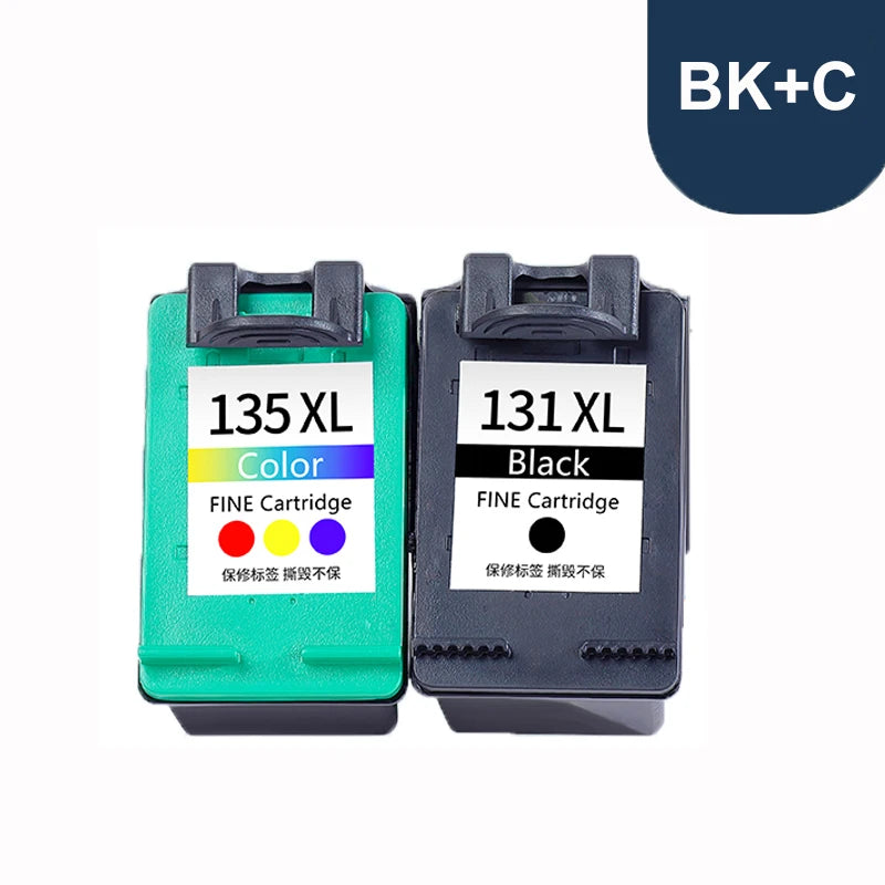 Vilaxh 131 135 Kompatible Druckerpatrone - 4er Pack HP