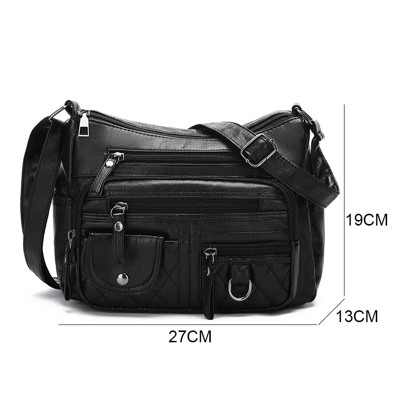 LANYIBAIGE Shoulder Luxuriöse Handtasche - PU 25x10x8 cm