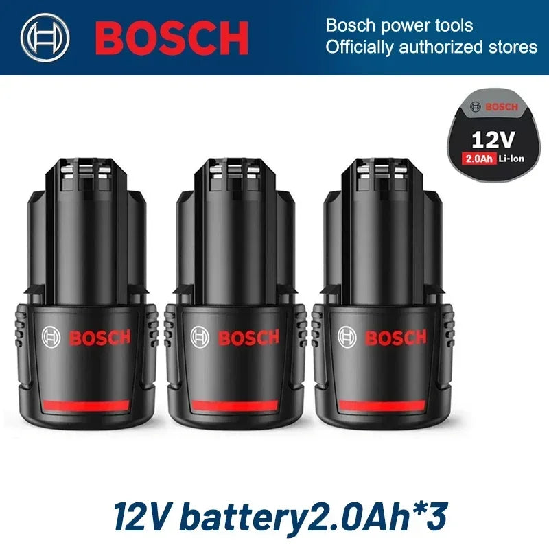 Bosch 12V 2.0Ah BAT411 - Lithium-Ion Rechargeable Battery Charger Collection