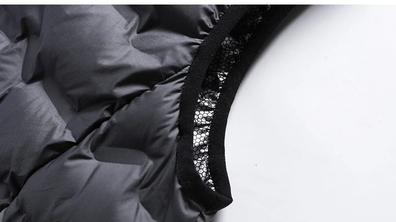 LzllttCN Winter Warme Weste - Ohne Kapuze Wasserabweisend Reißverschluss Taschen Größen Regular