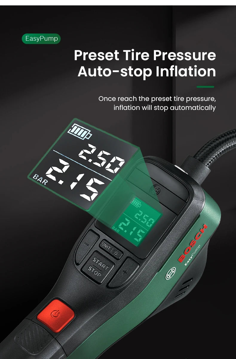 Bosch Wireless Car Air Pump