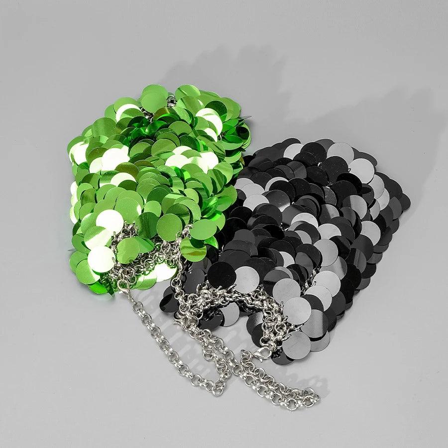 Fashion Sequins Crossbody Bag for Women Designer Metallic Women Handbags Shinny Party Shoulder Bags Luxury Evening Clucth Purses