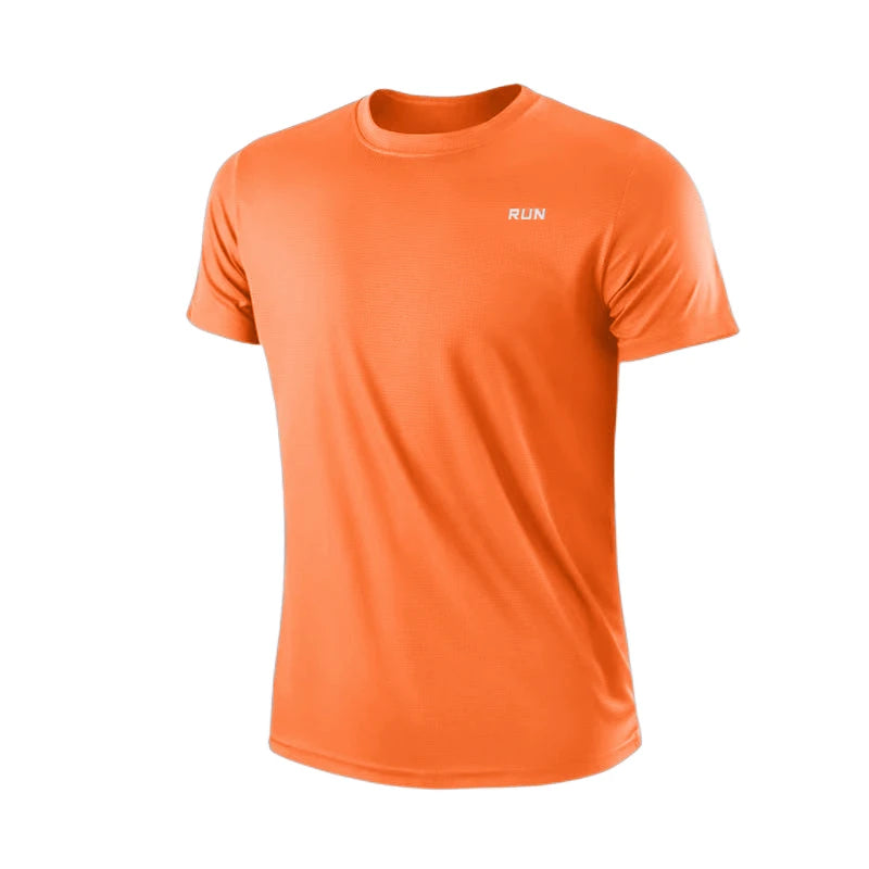 Sport-Shirt 2025: GENDAWAY Men's Quick Dry Short Sleeve Gym Running - Moisture Wicking Round Neck T-Shirt Training Exercise Sport Tops Lightweight Collection