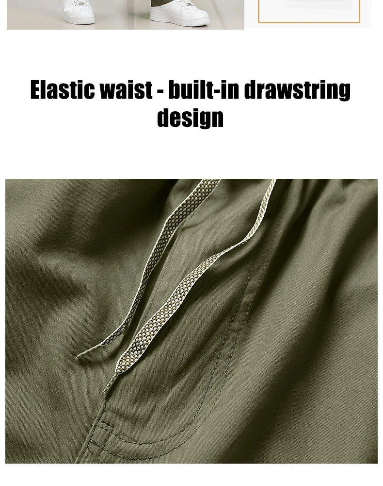 IPPOLICH Loose Fit Trousers Youth Workwear Pants New Cargo Pants Men's Loose Straight Oversize Clothing Men Casual Street Pants