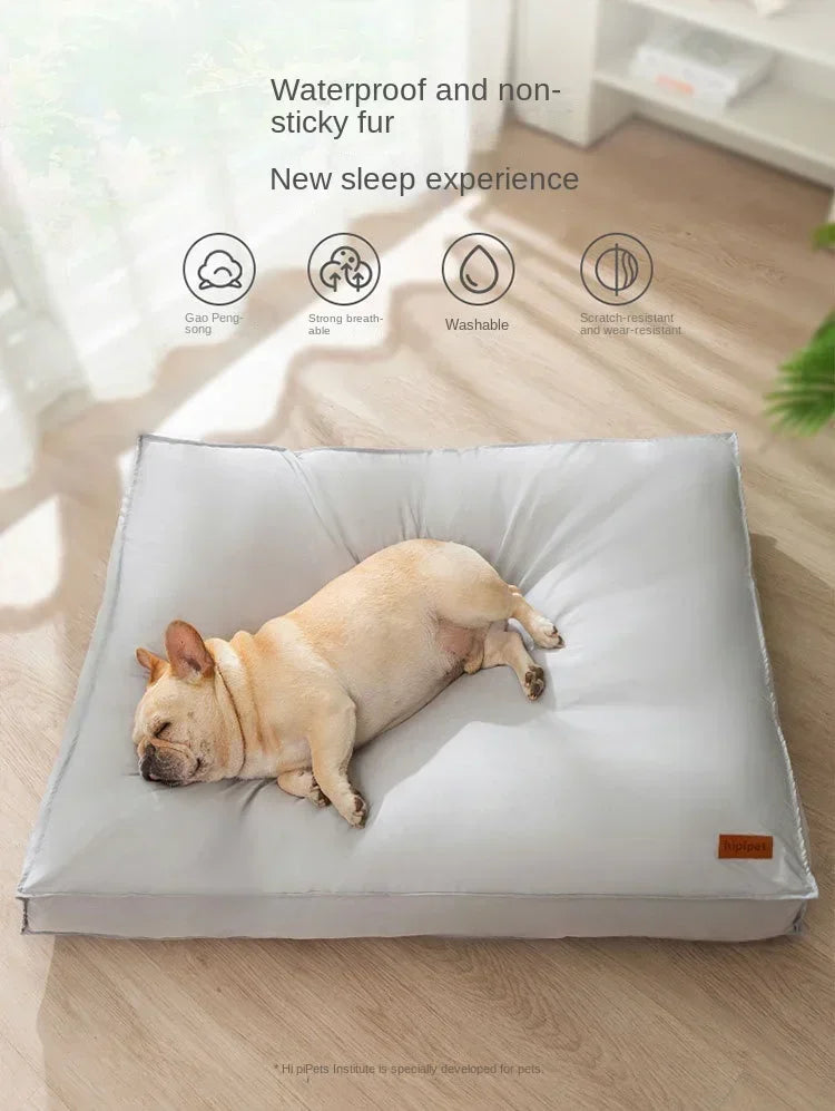 Waterproof Dog Bed Mat Removable Pet Sleeping Mat for Small Medium Dogs Cats Soft Dog Kennel House Pet Product Accessories beds