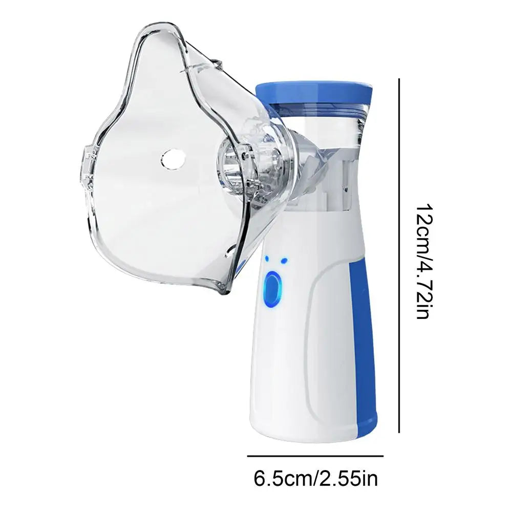 Portable Outdoor Nebulizer Silent Mesh Mini First Aid Kit Handheld Asthma Inhaler Atomizer Kids Adult Saving Emergency Device