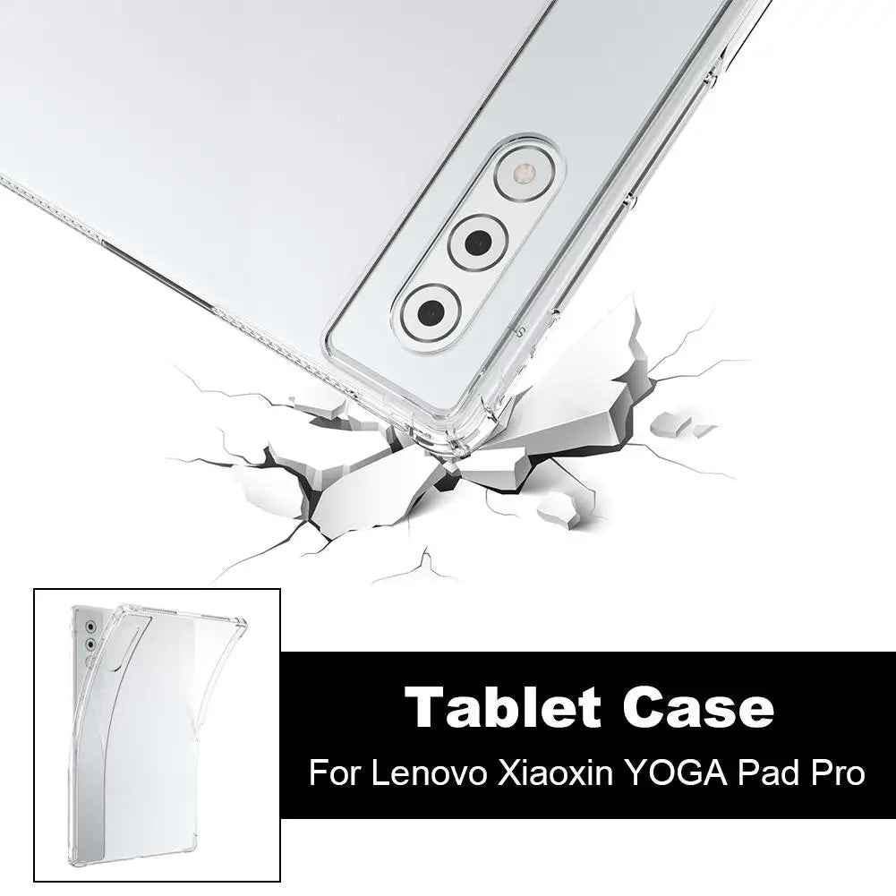 Für Yoga Pad Pro Transparentes TPU Cover - 12,7 Zoll Airbag