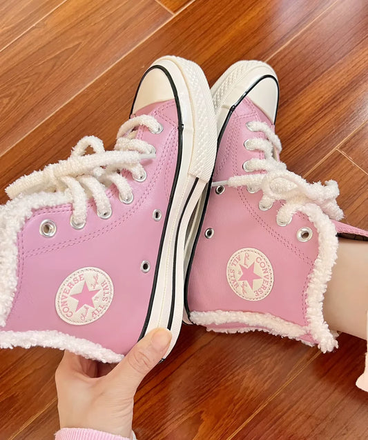 Converse Chuck 70 Comfort High Top - Mărime Unisex Roz, Material Poliester, Închidere cu șireturi