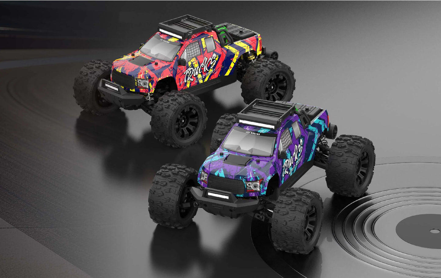 RC-Rennwagen 2025: Teeggi 1:14 High Speed Rc Off-road Car 4WD 100KM/H - Brushless Motor 3S Remote Control Drift Racing Cars Toys For Childrens Gift Collection