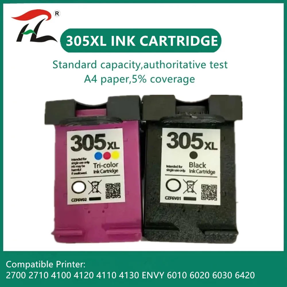 InkPlus 305XL Kompatibel Tintenpatrone - XL Kapazität CMYK