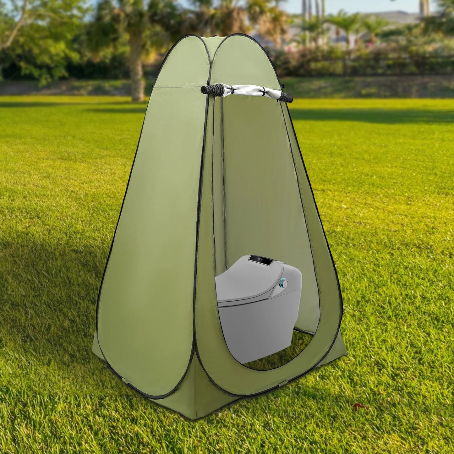 Shower Tent, Outdoor Camping Privacy Shelter, Portable Toilet Tent for Hiking