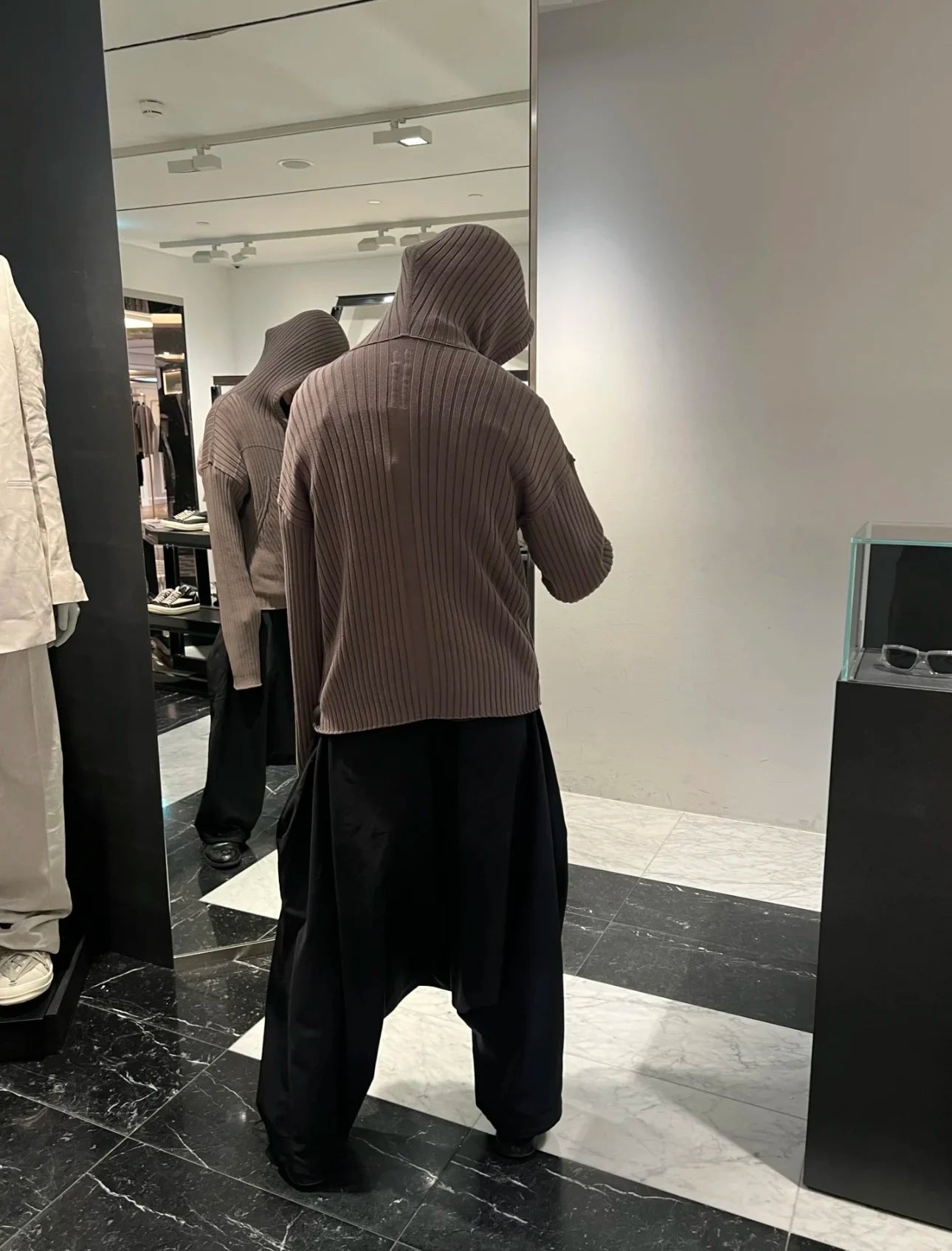 HighStreet Herrenpullover O-Ausschnitt - M-L, Standard, Braun