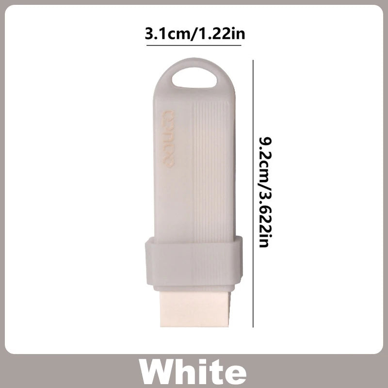 NoName Kalkradierer wiederverwendbar - 9,2x3,1x2,3cm Gummi