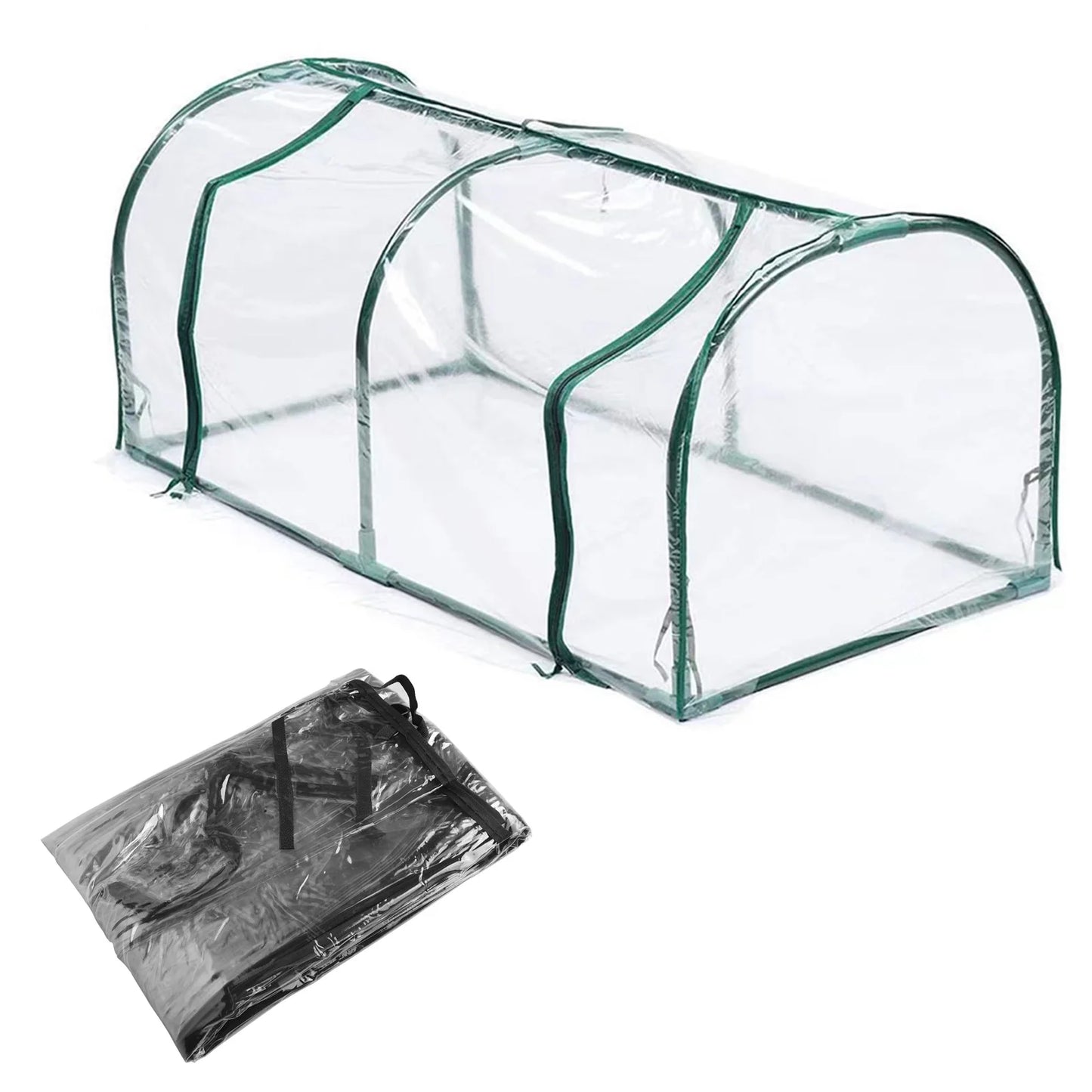 Small Greenhouse Heat Preservation Cover For Outdoor Indoor Plant Portable Mini Greenhouse Tent Gardening without frame
