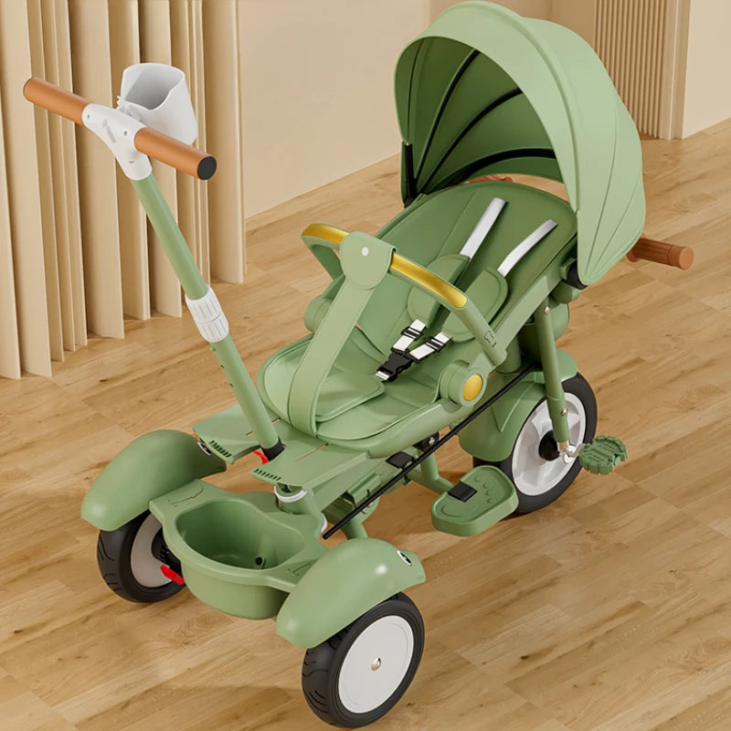 Neues Kindertrikot, Recliner und Sitzender Foldable Portable Stroller, 1-6 Jahre Alt Multifunktionales Kinderfahrrad