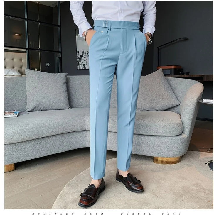 HUBEI B365 Slim Fit - Herren Polyester Hose Gr.29-36