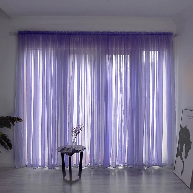 Zhejiang Vorhang Transparent - 100x200cm Polyester 1Stk
