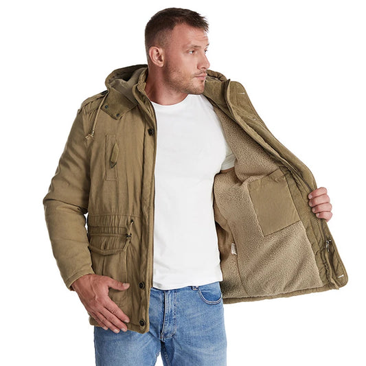 DIMUSIC Winterjacke Wärme - Kapazität: Taschen, Größe: M
