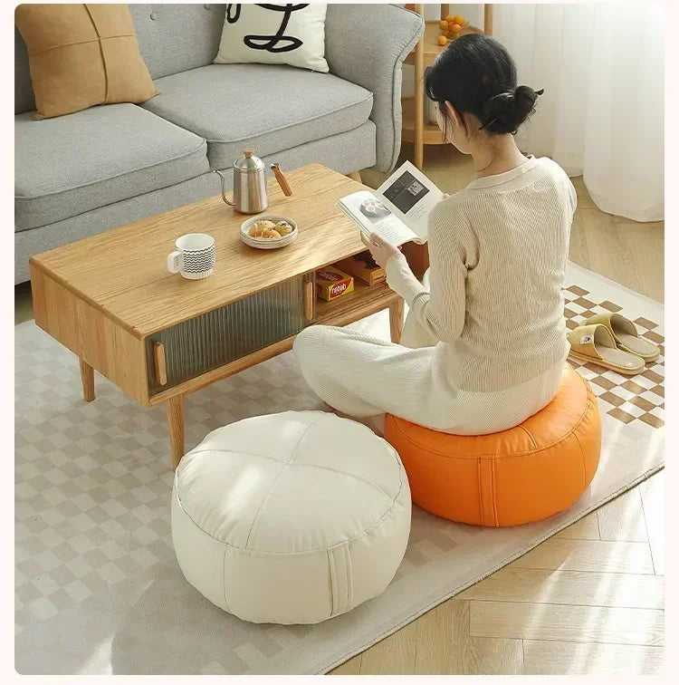 Hubei Dickes Bodenkissen - Größe 40x40 cm, Dicke 8 cm, Samt