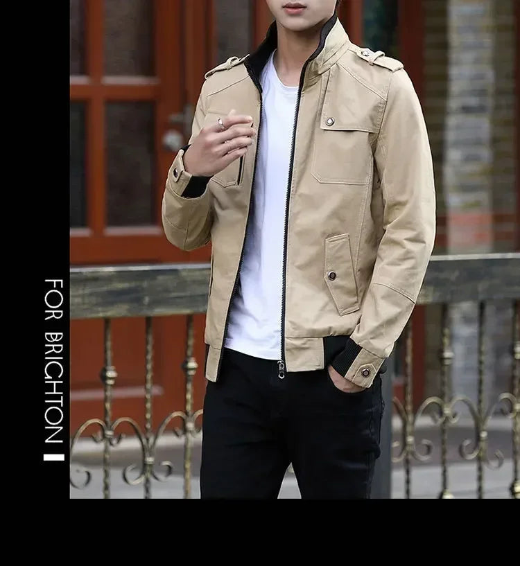 UrbanFit U1 Bomberjacke Herren winddicht - Futter, Gr. L