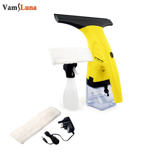 Glass Scraper 200ML Electric Vacuum Window Cleaner Vac Squeegee Tile Scraper With Mini Mop For Car Home Appliance Carpet Clean